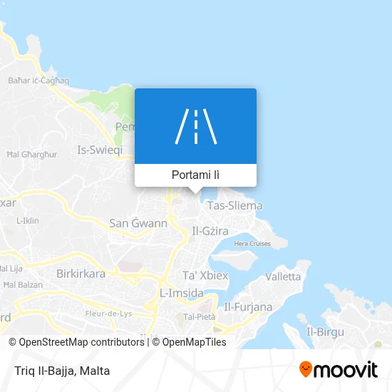 Mappa Triq Il-Bajja