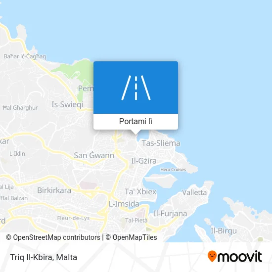 Mappa Triq Il-Kbira