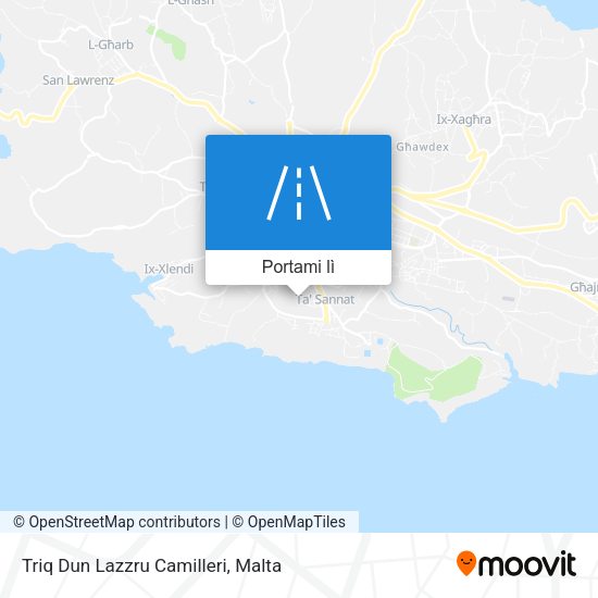 Mappa Triq Dun Lazzru Camilleri