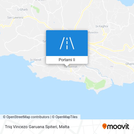 Mappa Triq Vincezo Garuana Spiteri