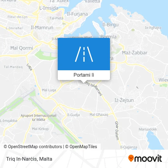 Mappa Triq In-Narċis