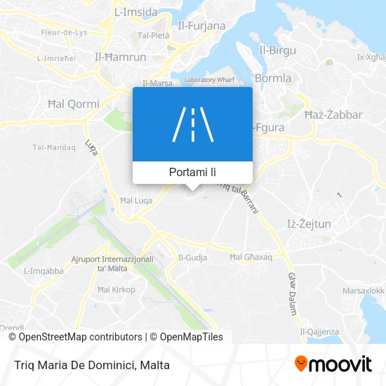 Mappa Triq Maria De Dominici