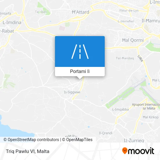 Mappa Triq Pawlu VI