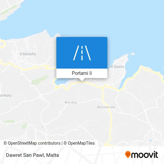 Mappa Dawret San Pawl