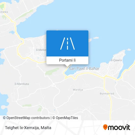 Mappa Telgħet Ix-Xemxija