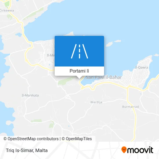 Mappa Triq Is-Simar