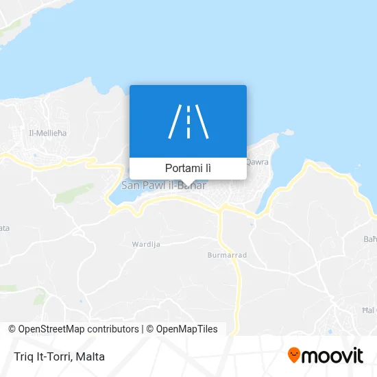 Mappa Triq It-Torri