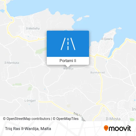 Mappa Triq Ras Il-Wardija