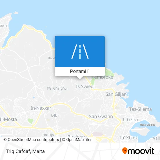 Mappa Triq Cafcaf