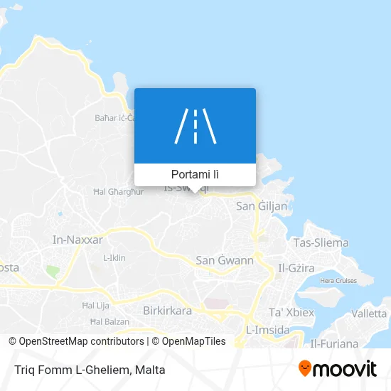 Mappa Triq Fomm L-Gheliem