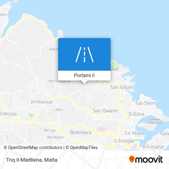 Mappa Triq Il-Madliena