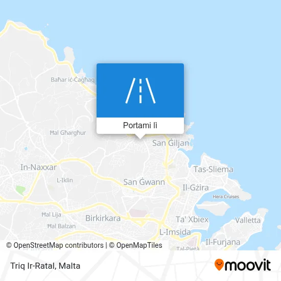Mappa Triq Ir-Ratal