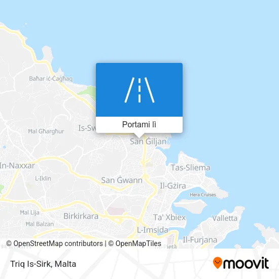 Mappa Triq Is-Sirk
