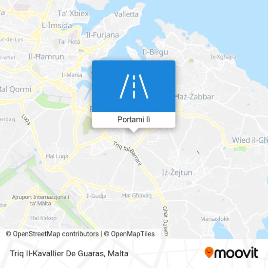 Mappa Triq Il-Kavallier De Guaras