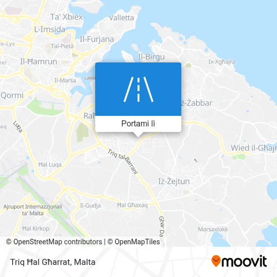 Mappa Triq Ħal Għarrat
