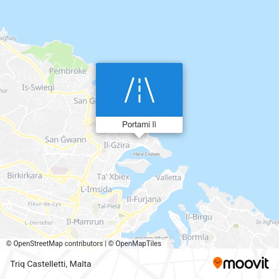 Mappa Triq Castelletti