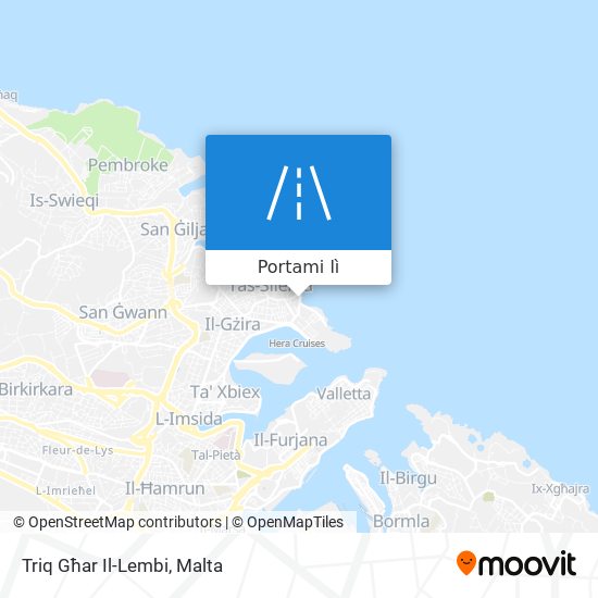 Mappa Triq Għar Il-Lembi