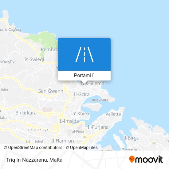 Mappa Triq In-Nazzarenu