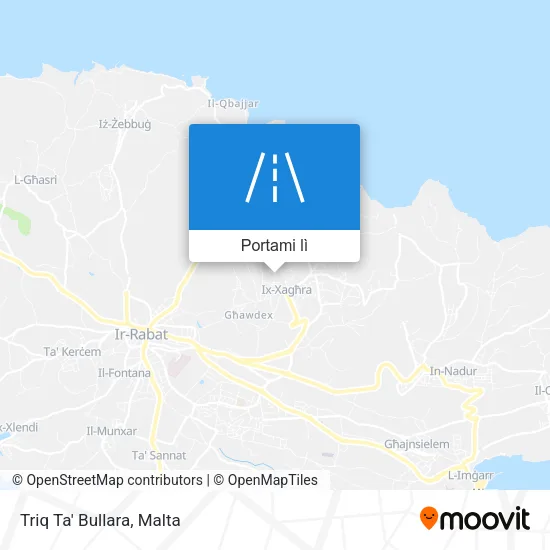 Mappa Triq Ta' Bullara