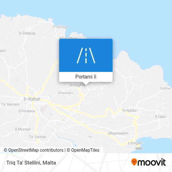 Mappa Triq Ta' Stellini