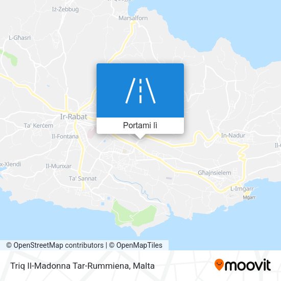 Mappa Triq Il-Madonna Tar-Rummiena