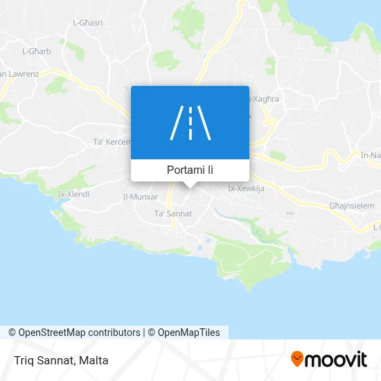 Mappa Triq Sannat
