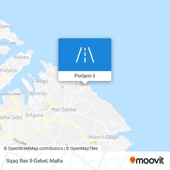 Mappa Sqaq Ras Il-Ġebel