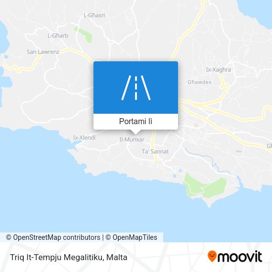 Mappa Triq It-Tempju Megalitiku