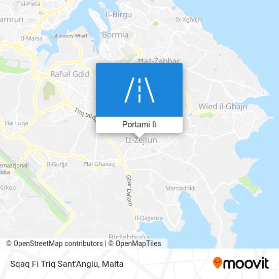 Mappa Sqaq Fi Triq Sant'Anglu
