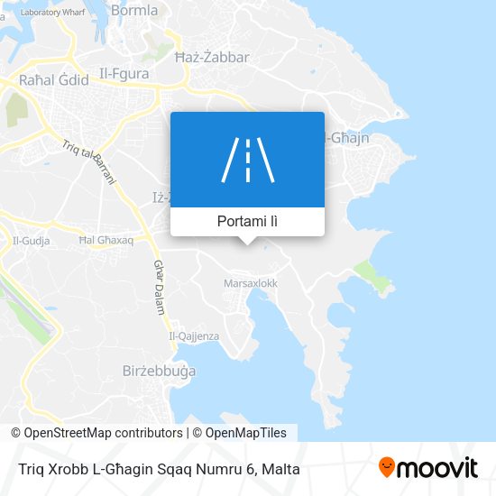 Mappa Triq Xrobb L-Għagin Sqaq Numru 6