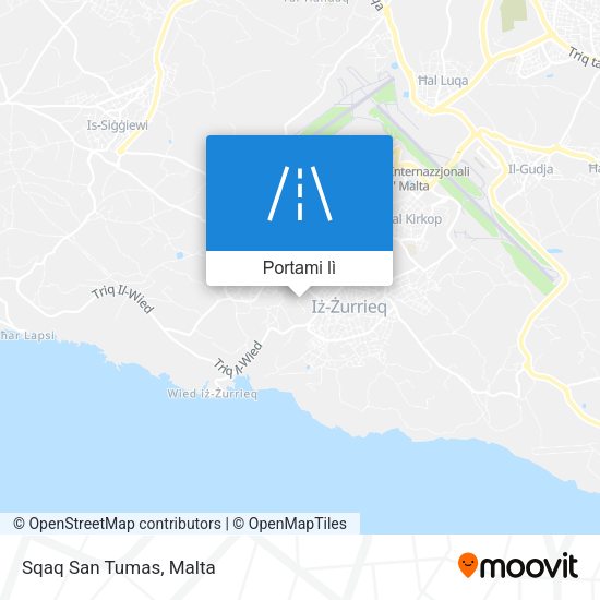 Mappa Sqaq San Tumas