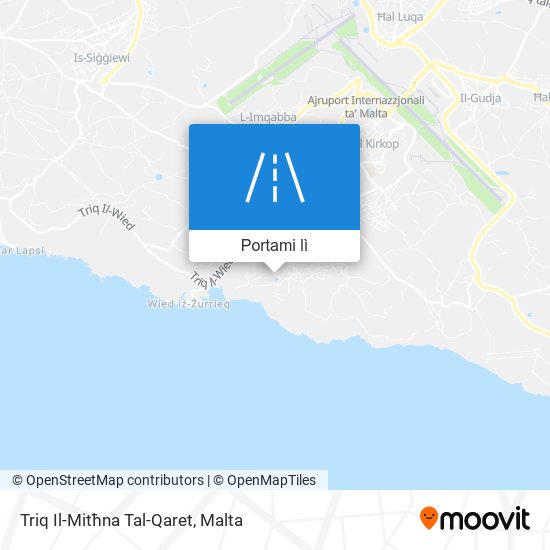 Mappa Triq Il-Mitħna Tal-Qaret