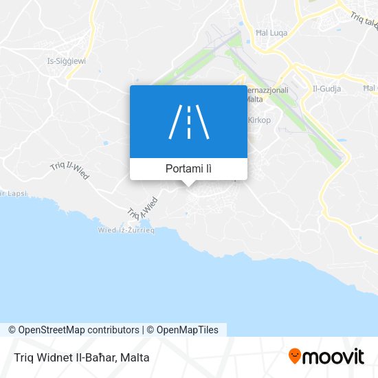 Mappa Triq Widnet Il-Baħar