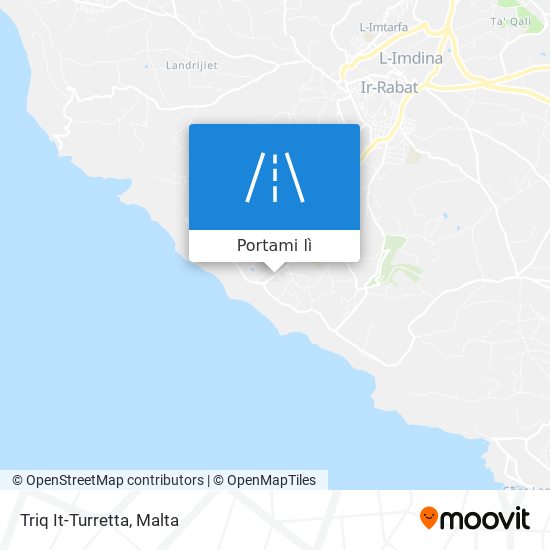 Mappa Triq It-Turretta