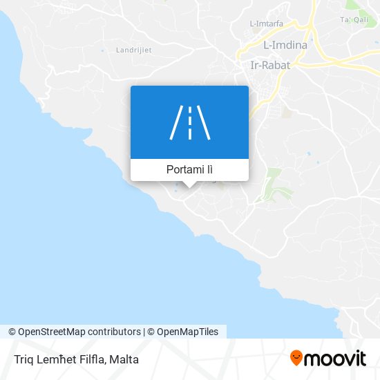 Mappa Triq Lemħet Filfla