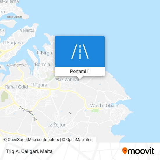 Mappa Triq A. Caligari