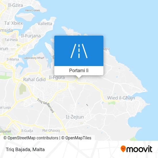 Mappa Triq Bajada