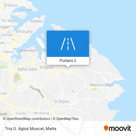 Mappa Triq G. Agius Muscat