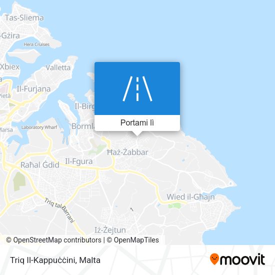 Mappa Triq Il-Kappuċċini