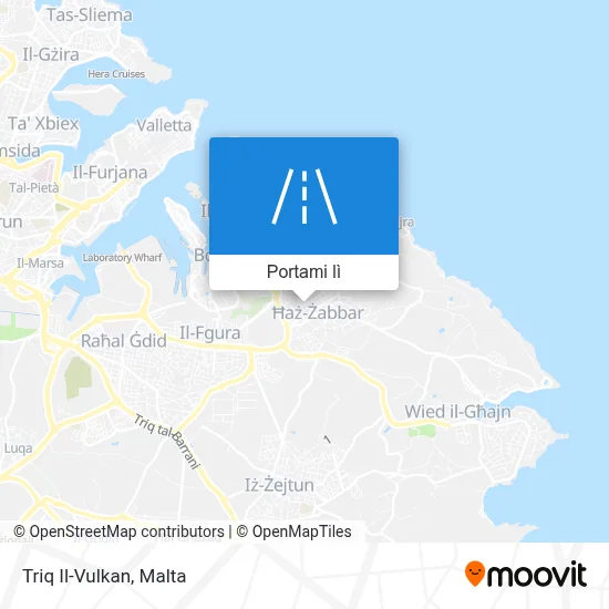 Mappa Triq Il-Vulkan