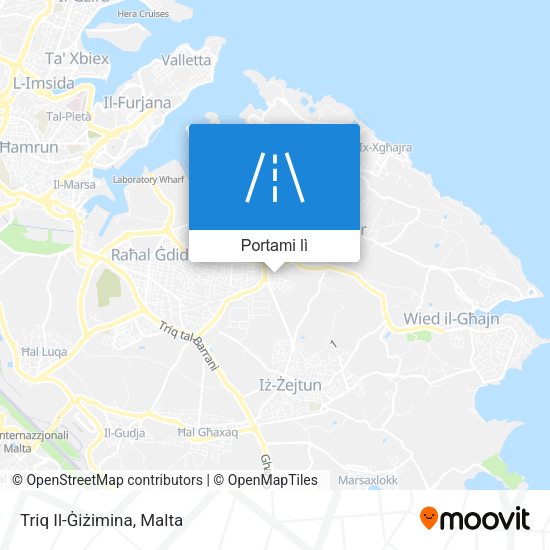 Mappa Triq Il-Ġiżimina