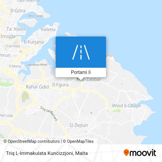 Mappa Triq L-Immakulata Kunċizzjoni