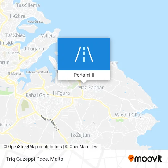 Mappa Triq Ġużeppi Pace