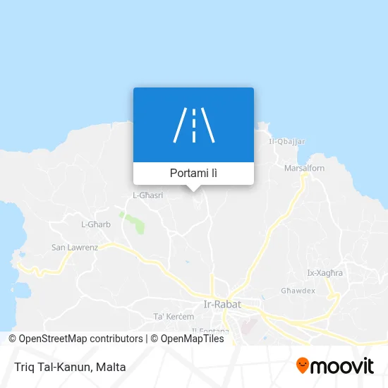 Mappa Triq Tal-Kanun