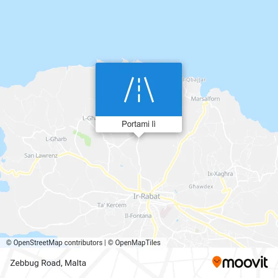 Mappa Zebbug Road
