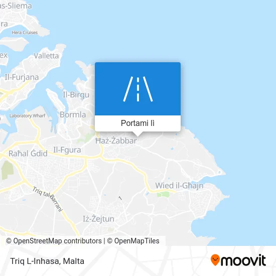 Mappa Triq L-Inhasa