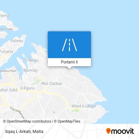 Mappa Sqaq L-Arkati