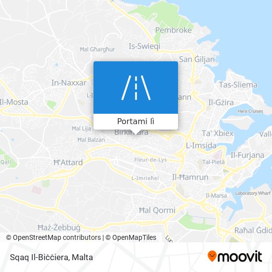 Mappa Sqaq Il-Biċċiera