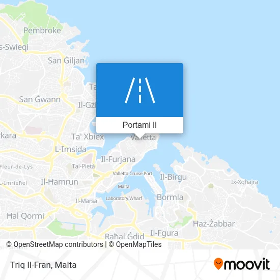 Mappa Triq Il-Fran