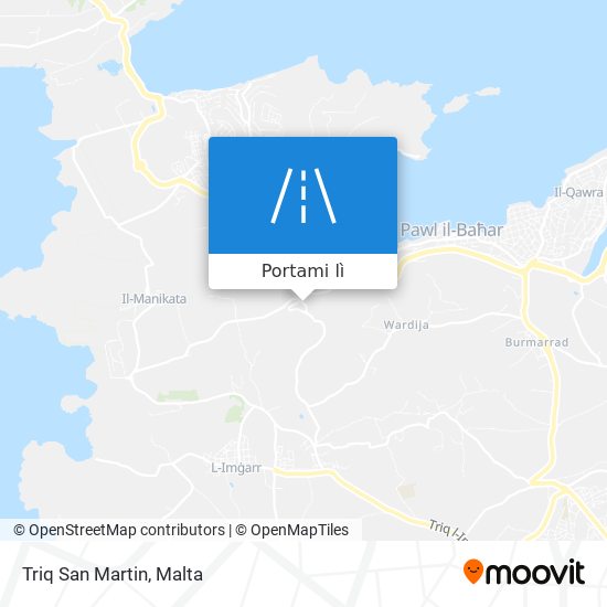 Mappa Triq San Martin